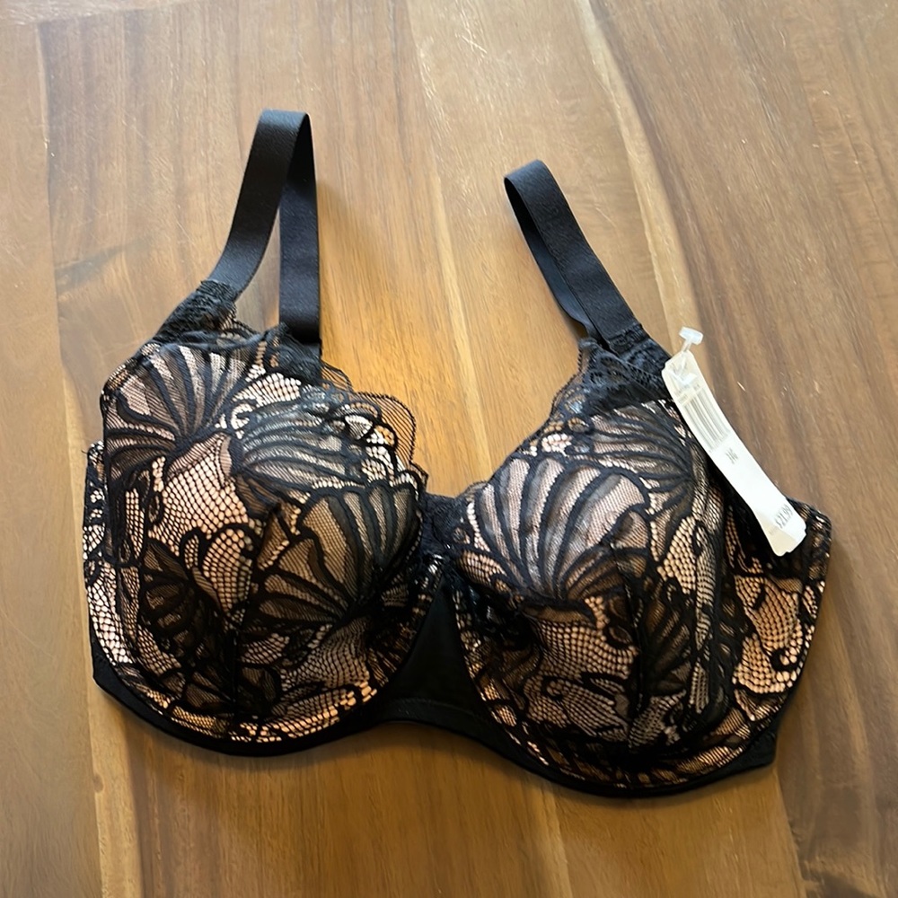 NWT PARAMOUR tempting bra lace on nude